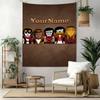 Incredibox Custom Your Name Wall Decor Tapestry Art For Pet Memorial Birthdaywedding Party Backdrop Family Gift