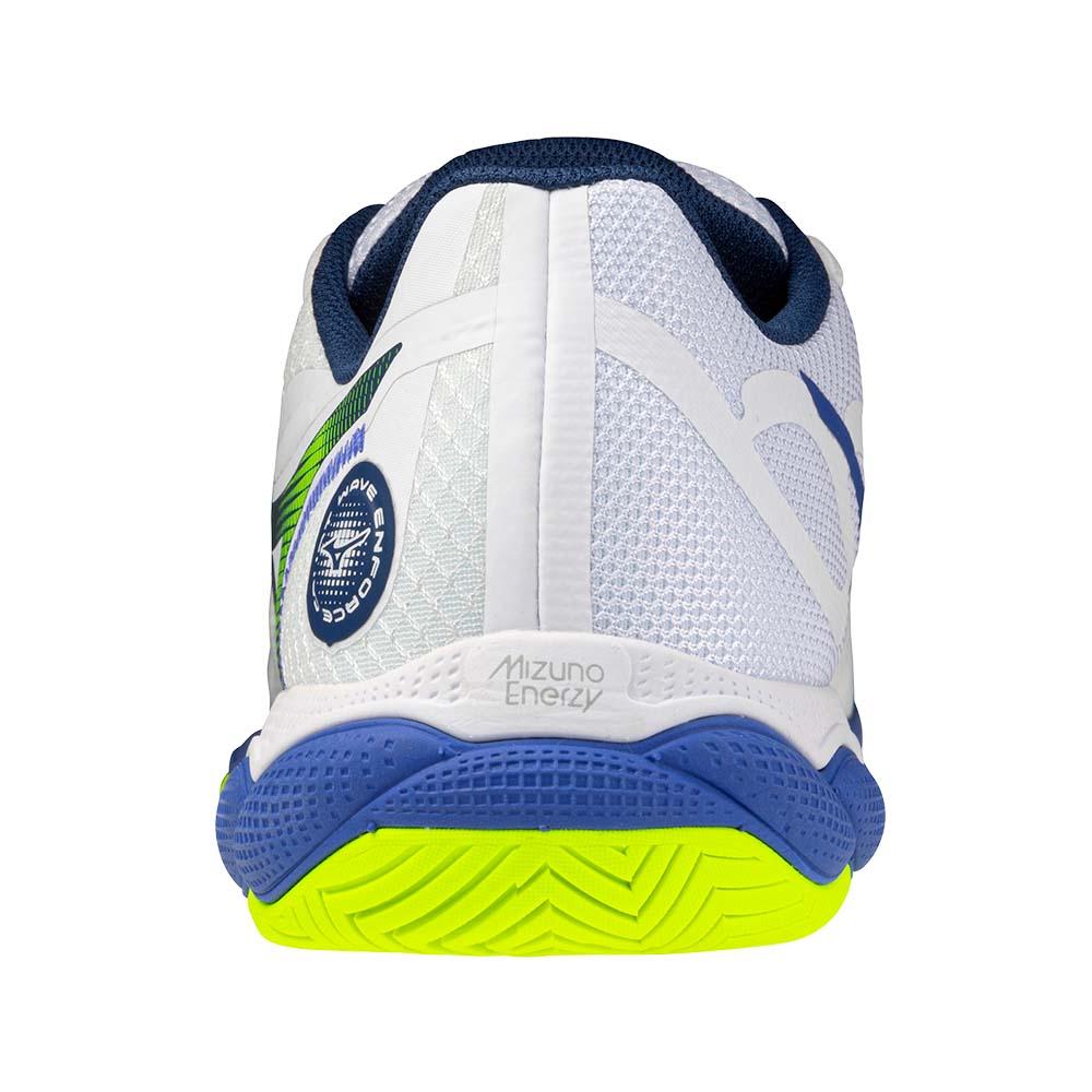 Mizuno WAVE ENFORCE COURT Tennis Shoes Unisex Low Top White/Blue 61GA243220