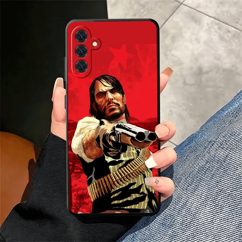Red Dead R-Redemption Soft Phone Case for Samsung A17 A37 A57 A16 A26 A36 A56 A15 A25 A35 A55 A14 A24 A34 A54 A13 A23 A33 A53 A5