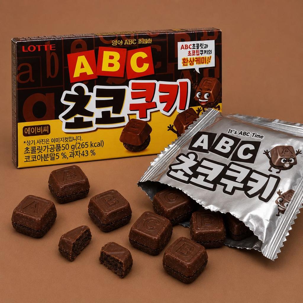 Lotte ABC Schokoladenkekse 50g