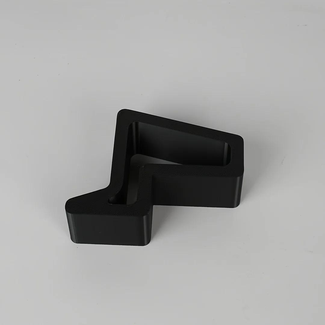 

1 шт. Стопор для двери - Сверхпрочный клин для окна и двери с нескользящим основанием, простая установка, для дома, офиса, ванной комнаты, кухни чёрный