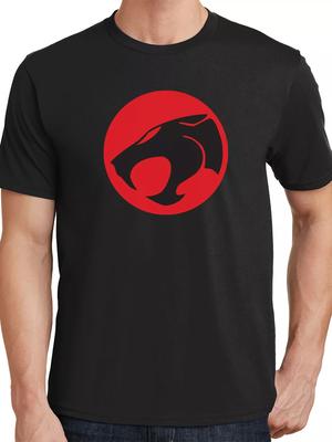 Ein T-Shirt für Männer Ein T-Shirt bedruckt mit dem Muster von Thunder Cat