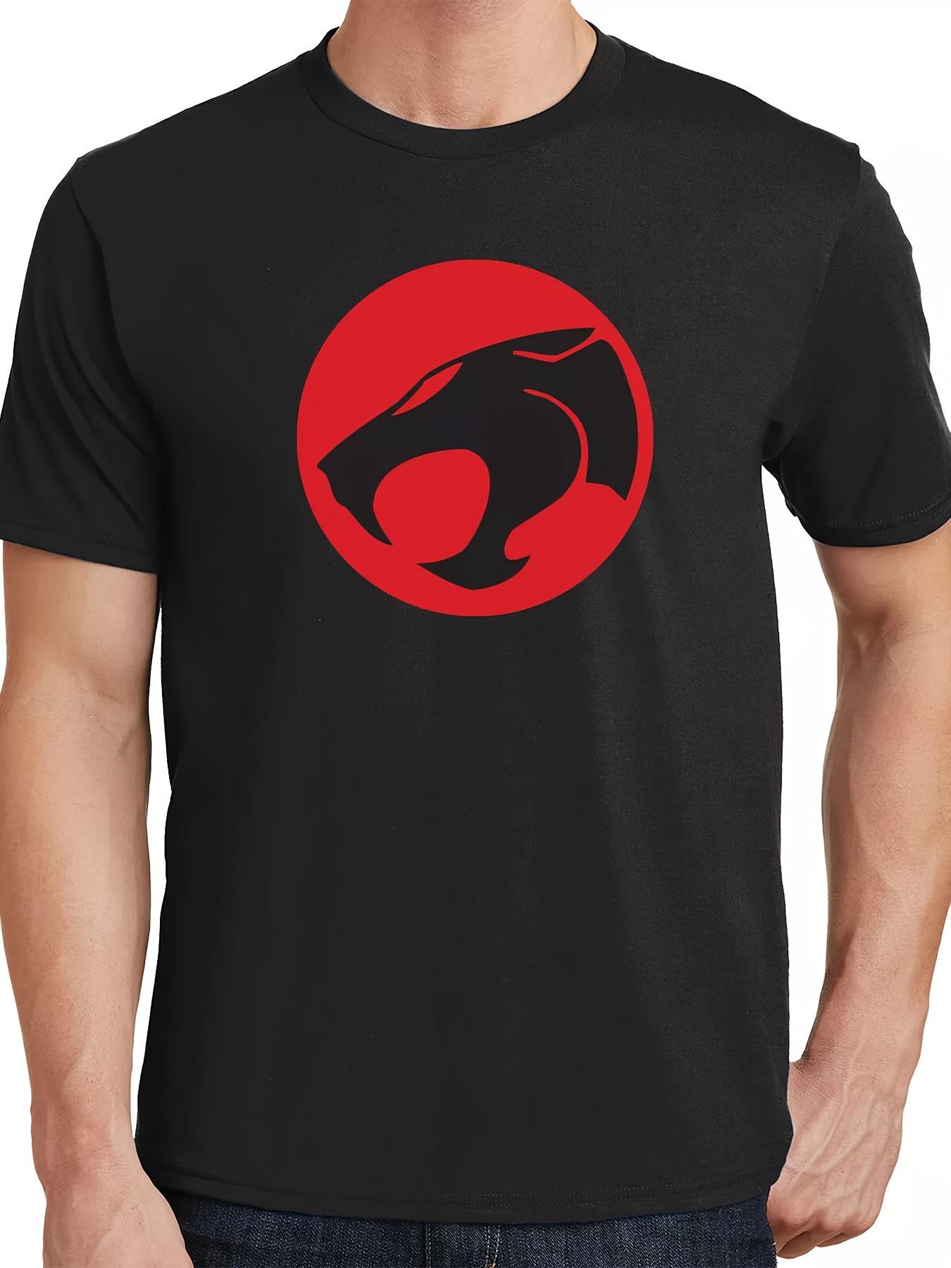 

One Tshirt for Men A Tshirt Printed with The Pattern of Thunder Cat 4XL