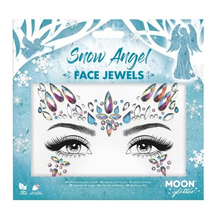 Moon Glitter Snow Angels Face Jewels