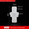 Innovator Mini One-Way Check Valve: Ozone & Oil Resistant, Prevents Backflow, Water-Stop Plastic Valve.