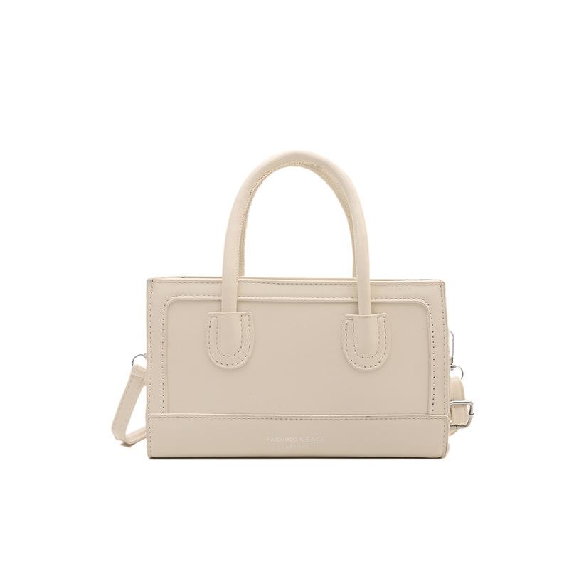 Niche casual simple bag messenger bag women's new daily shoulder bag fashionable retro handbag