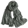 Warm Women Scarf Breathable Neck Warmer Hip Hop Cotton Linen Neckerchie  Office