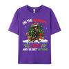 T Shirt For  Rottweiler Christmas On The Naughty List T-shirt Cotton Tops Tshirts O-neck  Clothing Plus Size