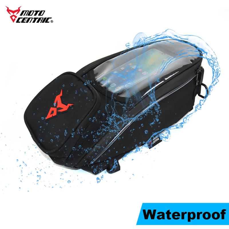 Waterproof Magnetic Motorcycle oil Fuel Tank Bag Navigation Universal Motorbike Riding Cycling Tool Backpack Portable