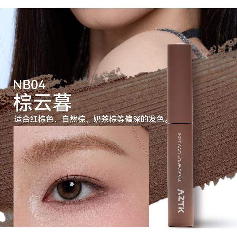 AZTK - Soft Wavy Eyebrow Gel - 5 Colors