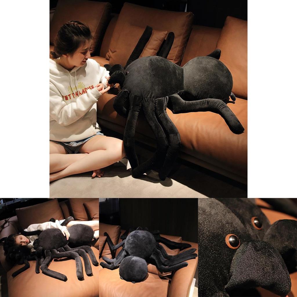 Spider Plush Toy Dark Series Cartoon Style Perfect Gift For Boys