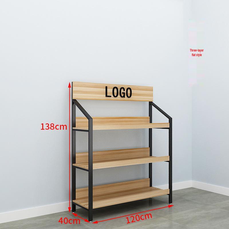 Slanted Multi-Layer Display Rack for Snacks, Jewelry, and Shoes