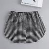 Fashion Mini Skirts Shirt Extenders Fake Skirts for Women False Hem Sweater Hem with Elastic Waist Band Mini Skirt Hemline