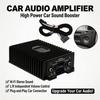 4-Channel Car Amplifier 80Wx4 Power Amplifier Class A/B Digital Sound Processor HD Sound Quality Enhancement For Car Player