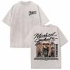 Michael Jackson King of Pop Dangerous Vintage Washed T-shirts Men Women Hip Hop Style Fashion T Shirts Casual Cozy Loose3
