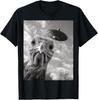Funny Turkey Selfie UFO Thanksgiving T-Shirt