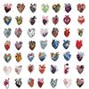 52 Cartoon Art Heart Doodle Stickers Guitar Notebook Suitcase DIY Waterproof Stickers