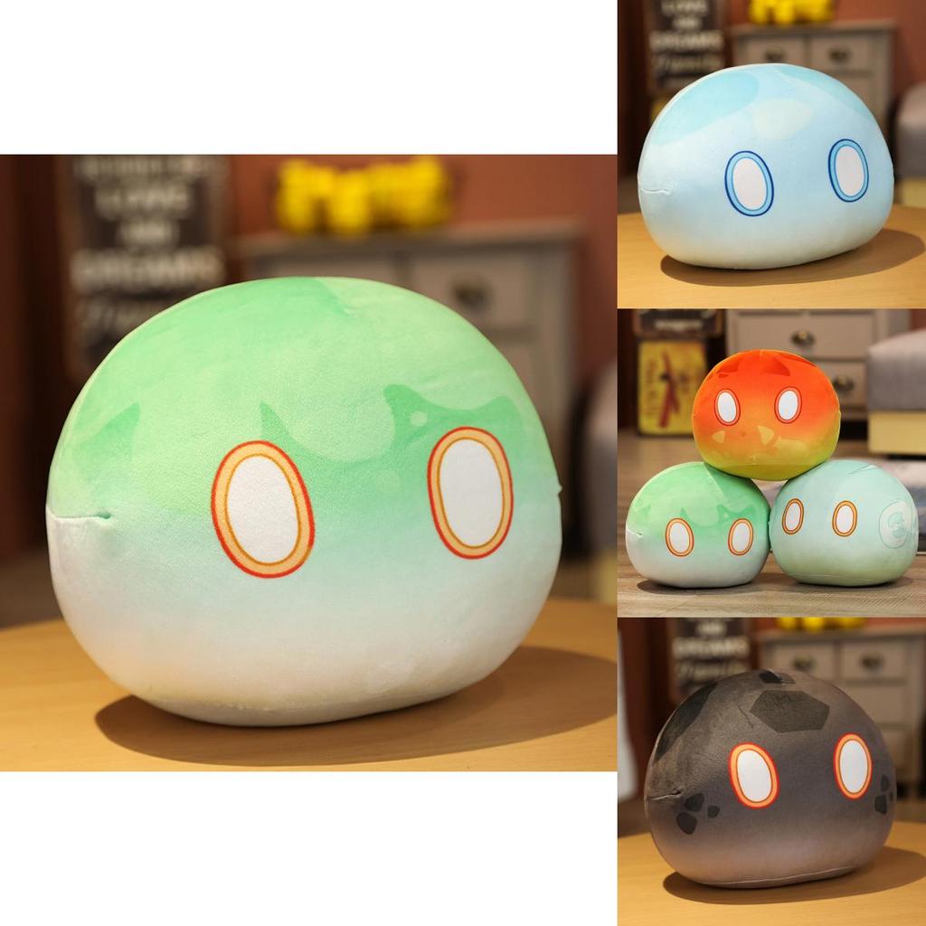 Genshin Impact Slime Theme Adorable Plush Dolls Perfect Kids Gift Cartoon Pillow