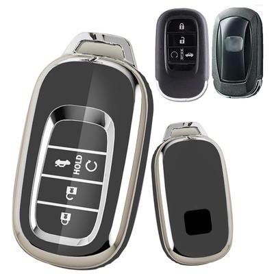 ONTTO Honda Smart Key Case, Key Cover, Key Holder, Silicone, Fits Honda Civic Vezel,