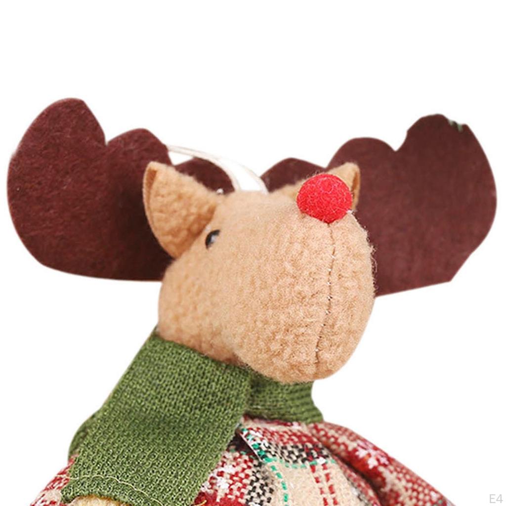 Cute Christmas Plush Toy Ornaments for Chimney Tree Decor