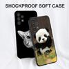 For Samsung A13 5G 4G Case Back Cover For Samsung Galaxy A13 5G 4G LTE Phone Soft Silicon Black Tpu Case Lion Wolf Tiger Dragon