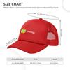 Duolingo Owl Duo Mesh Baseball Caps Snapback Fashion Baseball Hats Breathable Casual Casquette Outdoor Unisex