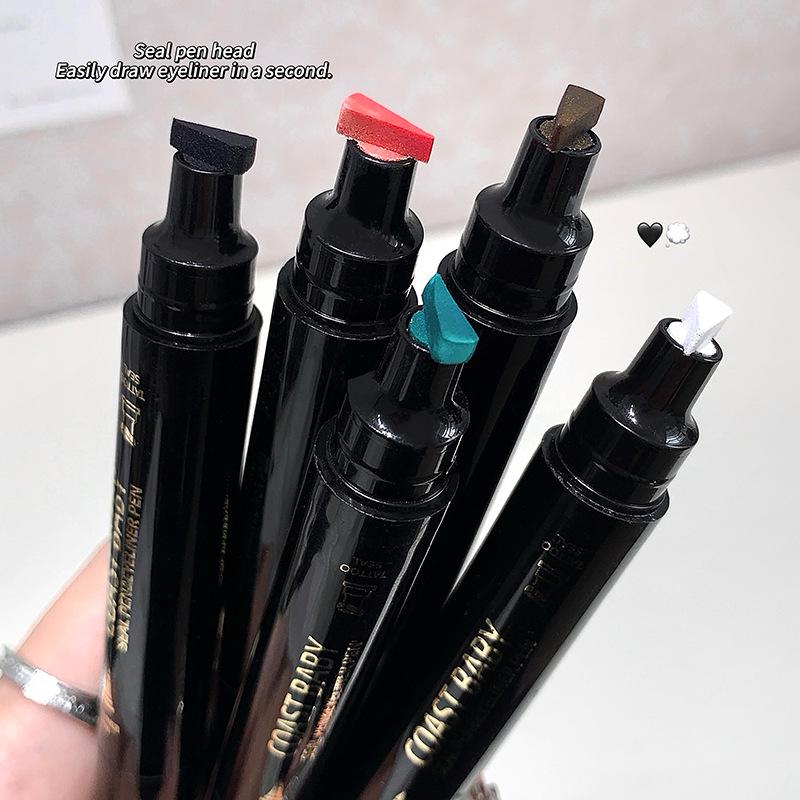 COAST BABY Dual-Ended Waterproof Quick-Dry Smudge-Proof Liquid Eyeliner Pen