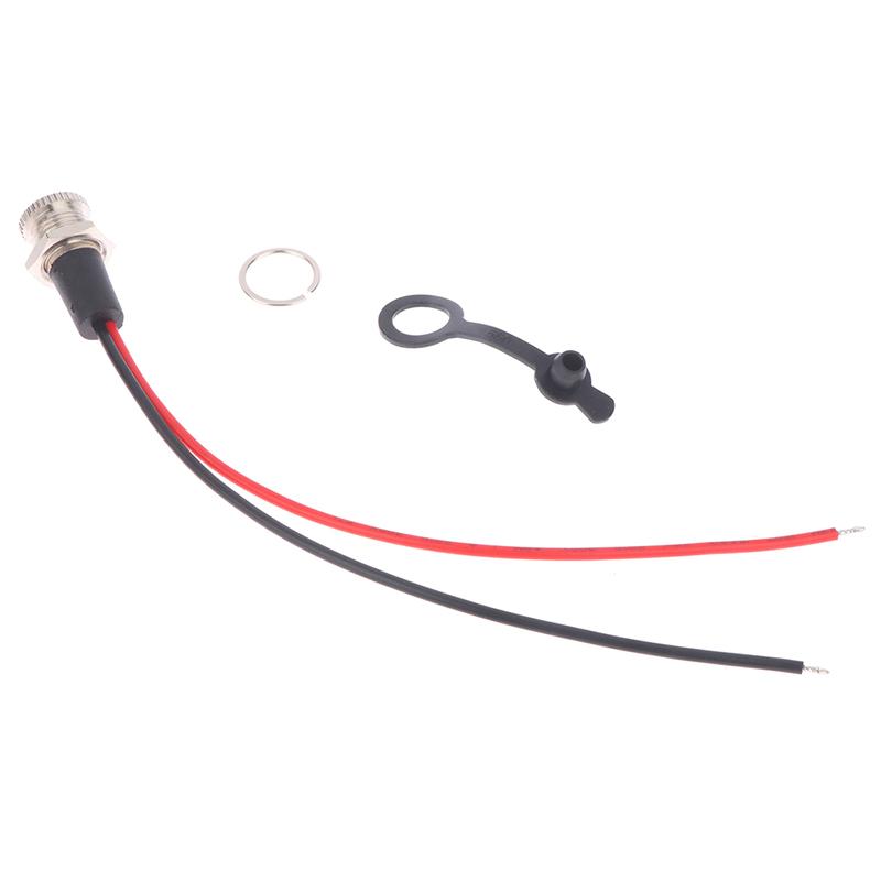 

Waterproof 5.5 X 2.1Mm Dc Power Socket Female Jack Panel Mount Solder Connector