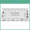 Ruler Gauge Measuring String Action Repair Set Up Tool Kit Electric Bass Acoustic Guitar