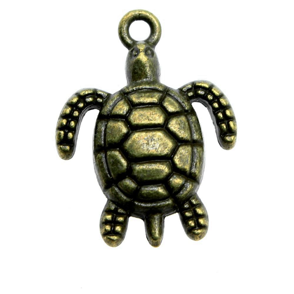 Charms Turtle Sea Turtle Pendants Minimalist Jewelry Components QC133