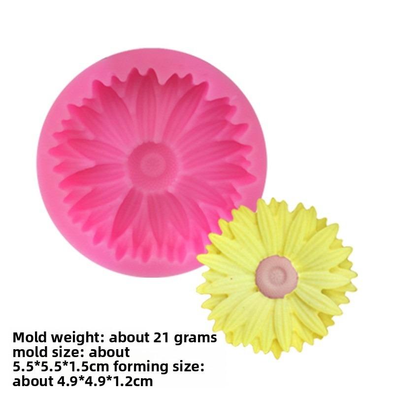 

Силиконовая форма для помадки с цветком розы, форма для украшения торта, шоколадная форма для выпечки, инструмент