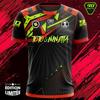 Nuova maglia da calcio Omerta tedesca, maglia da allenamento da uomo stampata, maglietta sportiva traspirante con scollo a girocollo