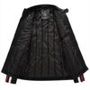 Autumn Winter Men Biker Leather Jacket Fashion Stand Collar Zipper Coat Casual Slim Windbreaker Motorcycle Faux Leather Jacket