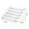 Skin Care Lotion Storage Transparent 5-layer Makeup Organizer Box for Lipsticks Eyeshadow Skincare Products Capacity for Perfume