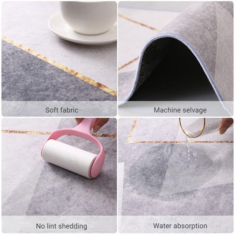 Large Area Abstract Living Room Carpets Decoration Home Bedroom Bedside Antiskid Rug Lounge Coffee Tables Easy Clean Floor Mat