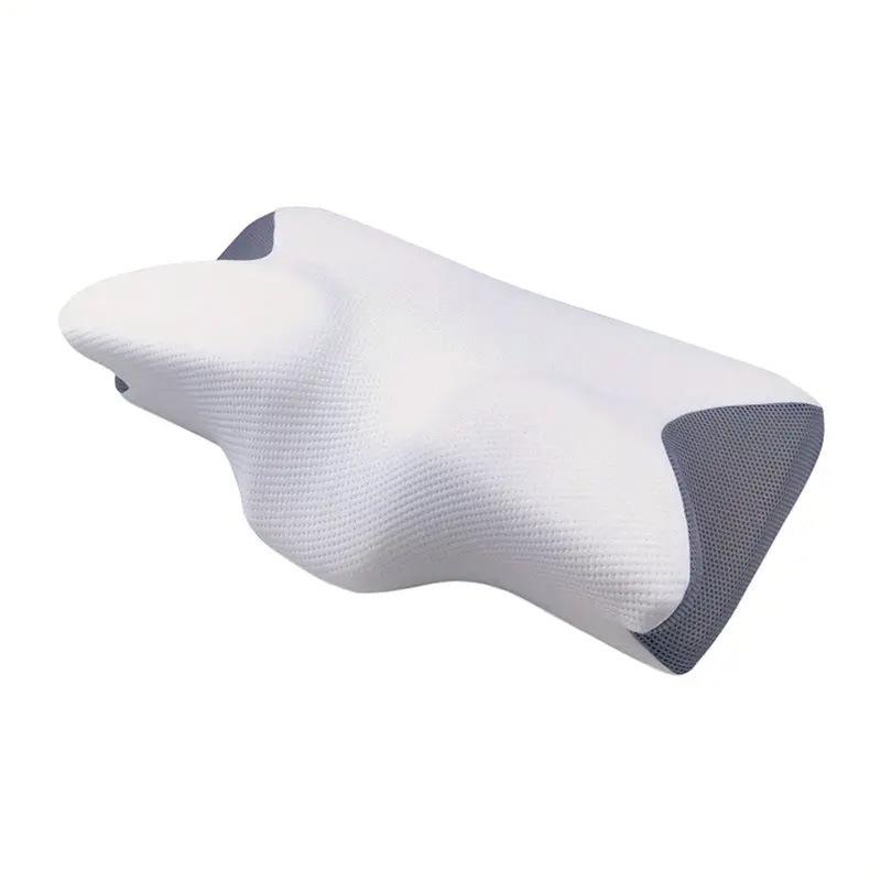 Butterfly-Shaped Memory Foam Neck Support Pillow – Non-Collapsing, Slow Rebound, Zero Pressure Comfort