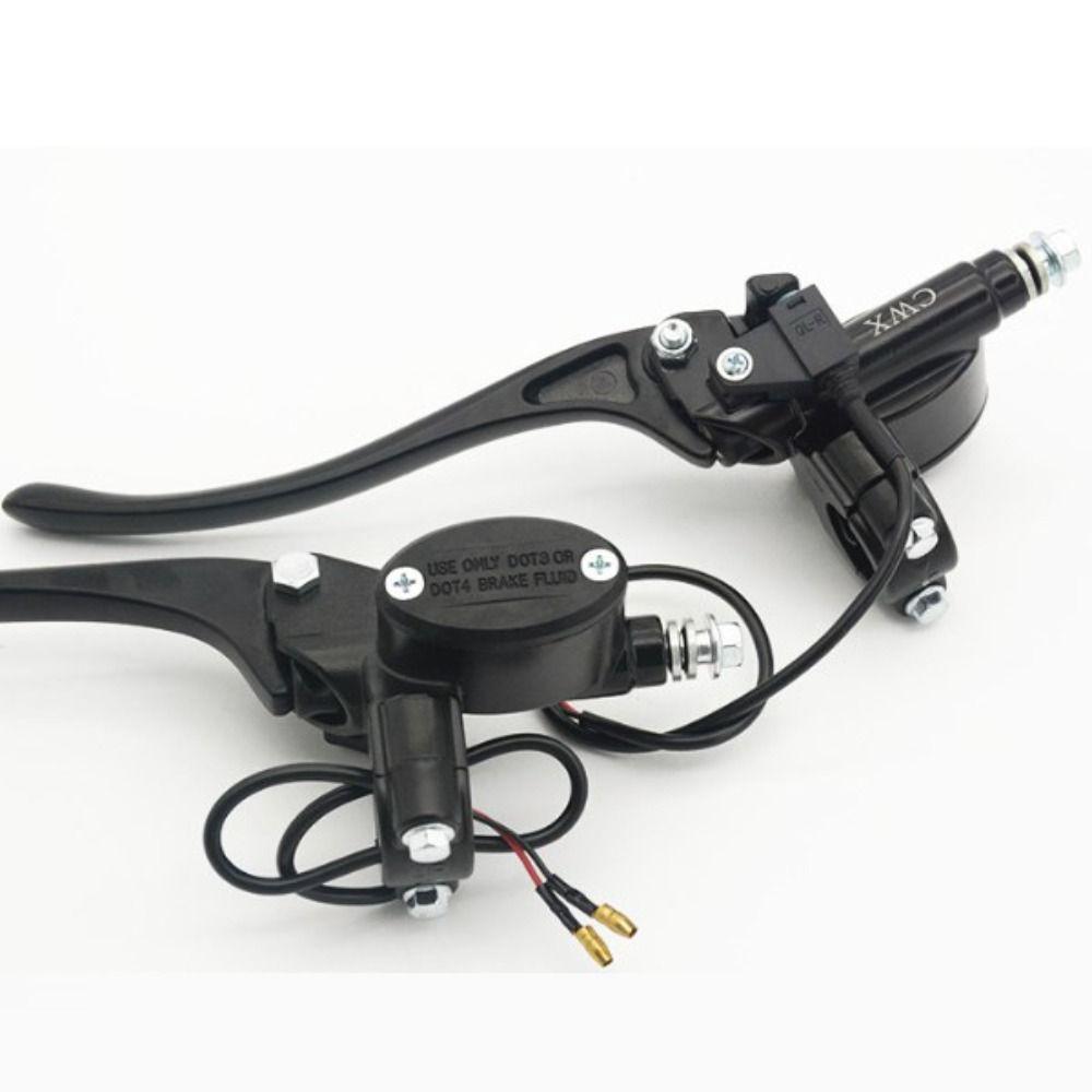 High Quality Black Electric Disc Brake Aluminum Alloy Universal Oil Brake 4 Styles Brake Pumps