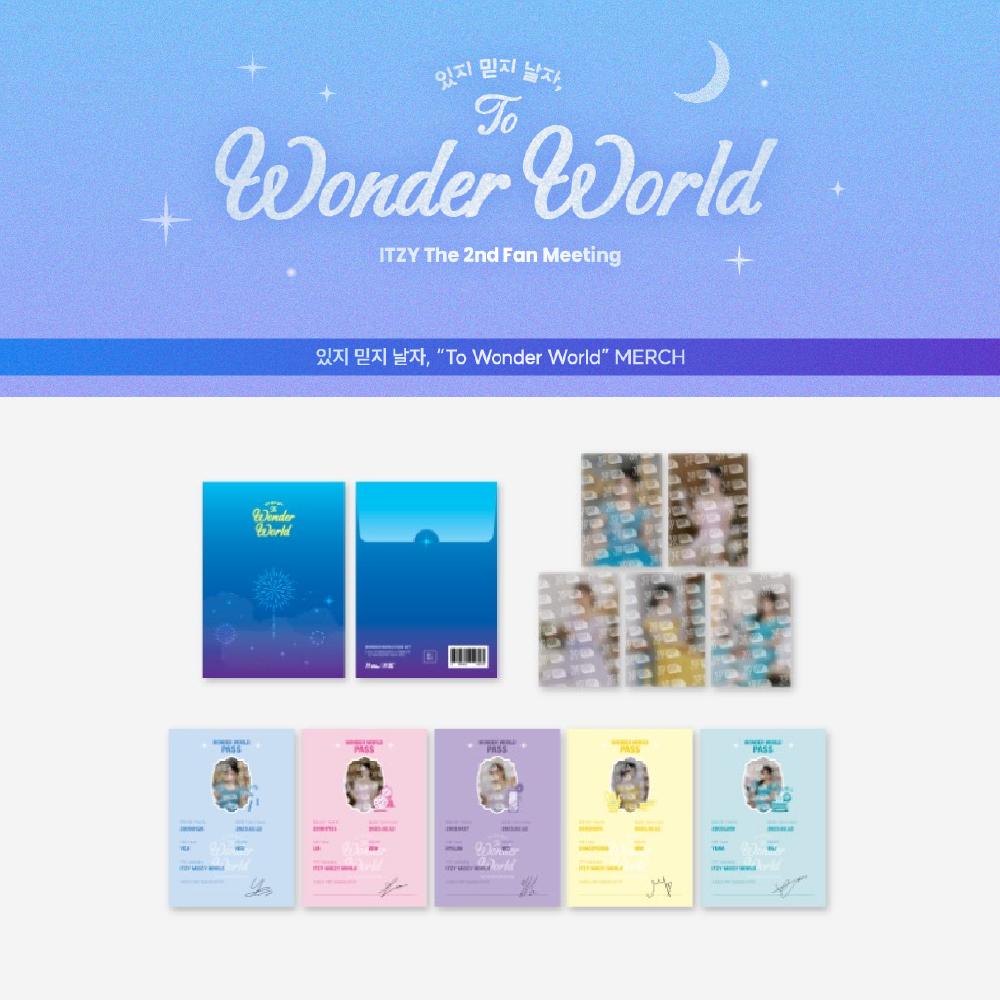 

Предзаказ ITZY To Wonder World Набор абонементов Wonder World Pass
