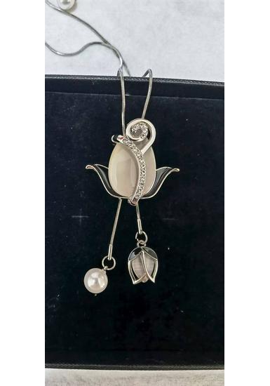 Korean Style Autumn/Winter Light Luxury Long Tassel Necklace Pendant Jewelry