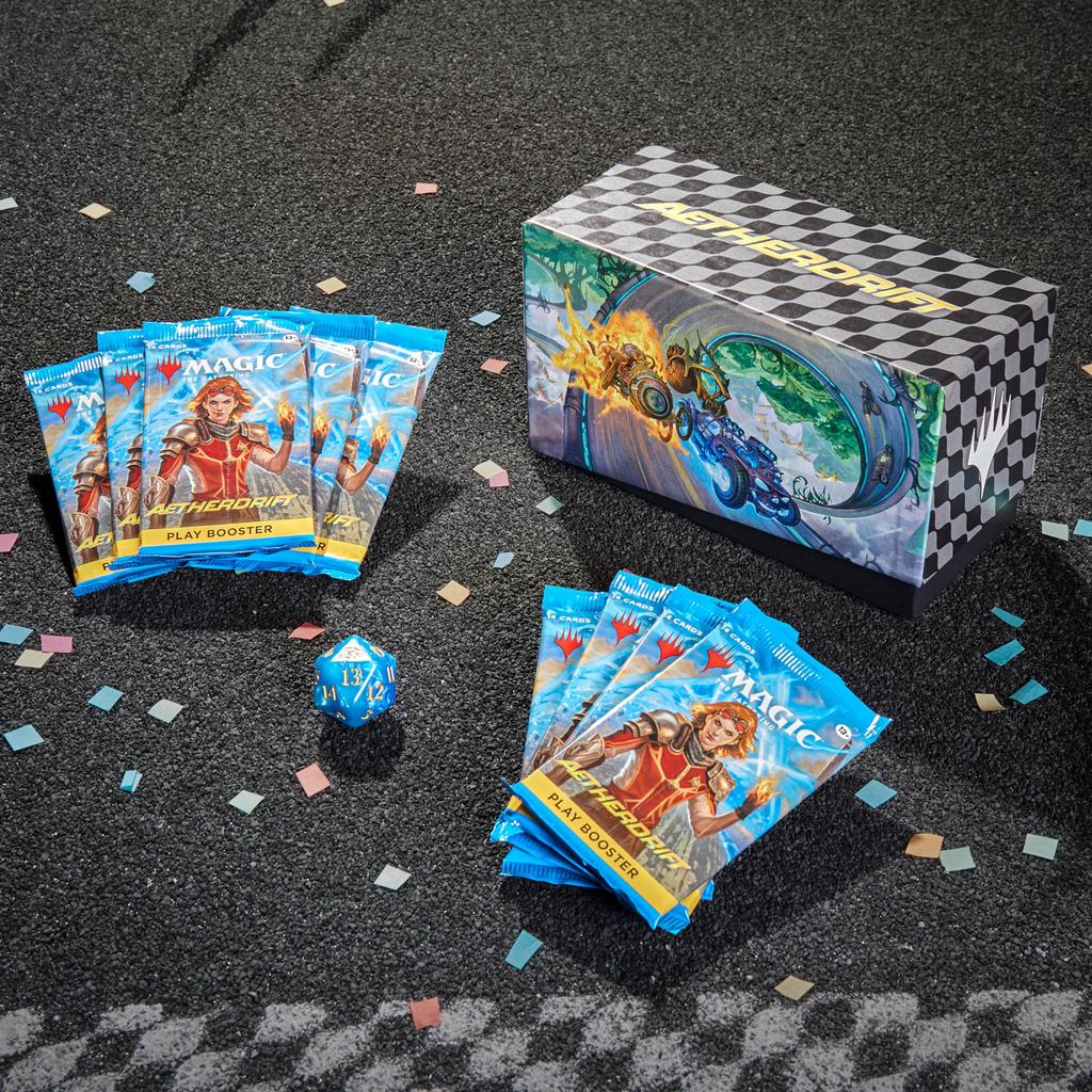 The Gathering Aetherdrift Bundle EN English Version MTG Trading Card Wizards of the Coast DFT D41340000 Magic