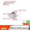 Stainless Steel Four-Way Tee Connector for Square Tubes - Weld-Free Fastener