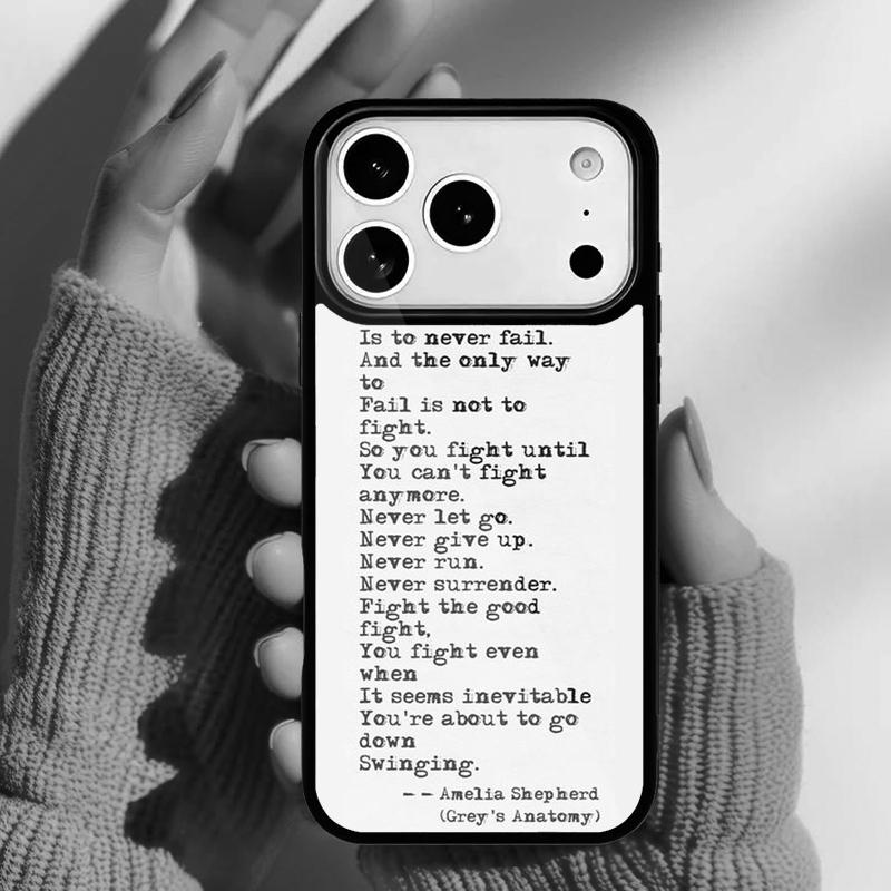 American TV Greys Anatomy Nurse doctor Phone Case for iPhone 17 16 15 14 13 Pro Max Back Cover for 12 11 Pro Coque