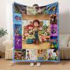 1pc Flannel Toy Story 3D Print Bedding Throw Blanket Sofa Cover Warm Plush