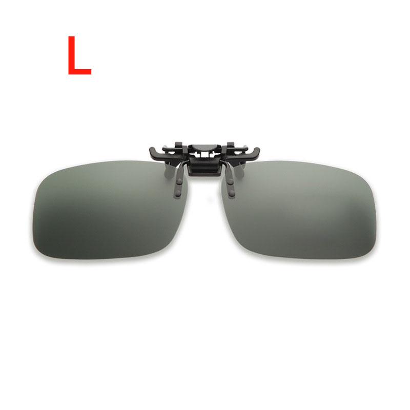 1/2PCS Women Men Glasses Lenses Polarized Sunglasses Clip On Flip Up UV 380 Driving Fishing Night Vision Glasses Clips