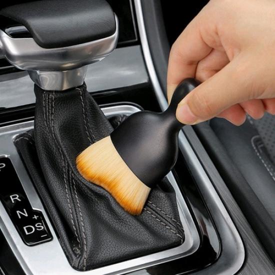 Vehicle Air Conditioner Cleaner Brush Outlet Cleaning Tool Brush Car Accessories