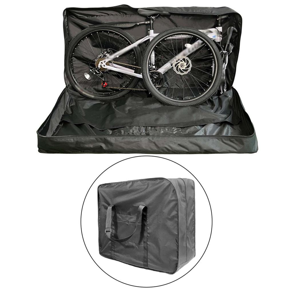 Foldable Bicycle Carrying Bag, Transport Case, Accessories, Collapsible