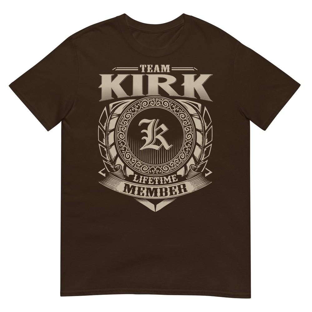 Team Kirk Lifetime Member Surname Kirk Family Name Vintage Tshirt