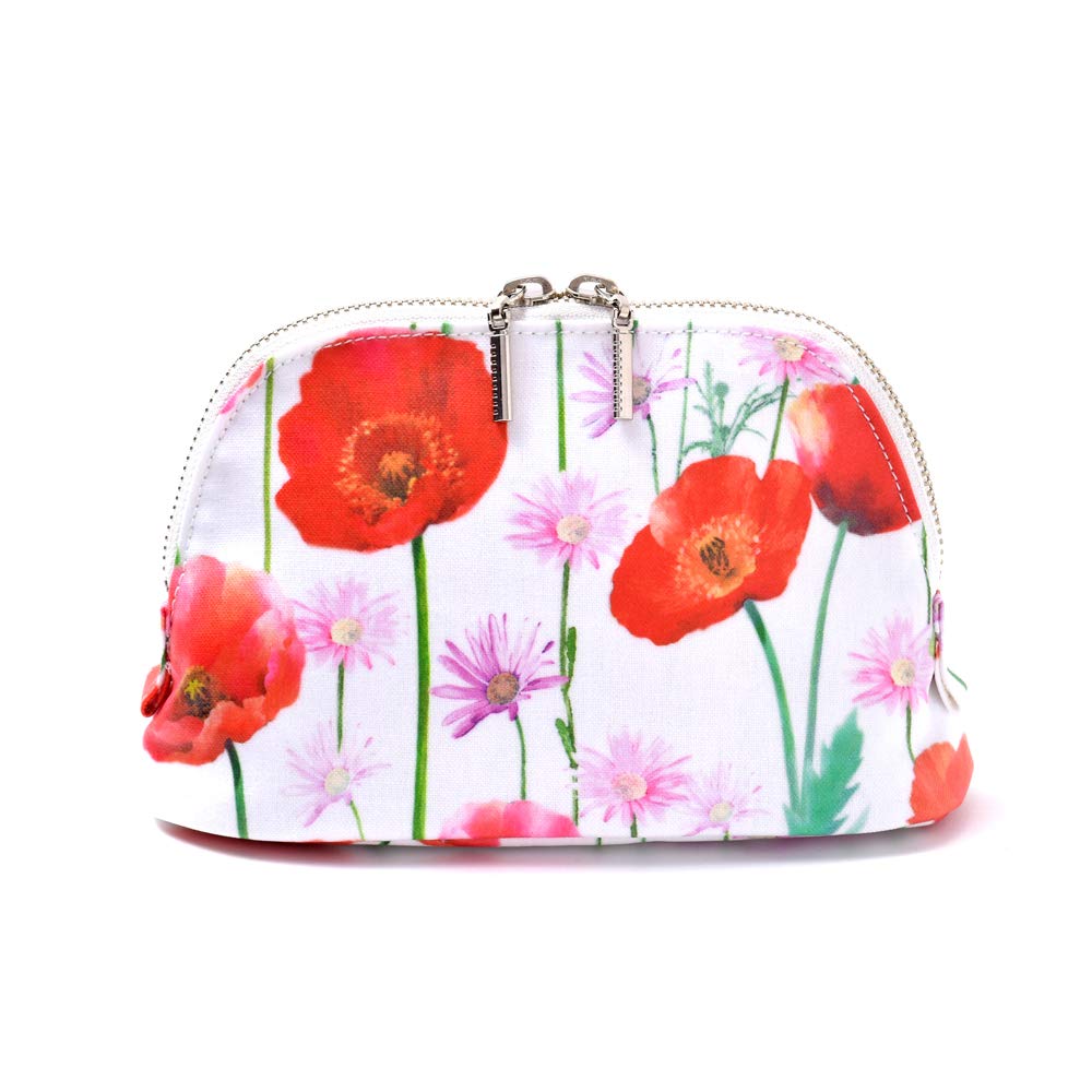 

Round Pouch (Small) Scarlet Poppy, Stylish Makeup Pouch, Cute, W1003200