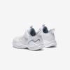 Anta Kids Mesh Fashion Versatile Lightweight Shock Absorbing Low Top Running Shoes Kids Running Shoes White Gray A22449977-1