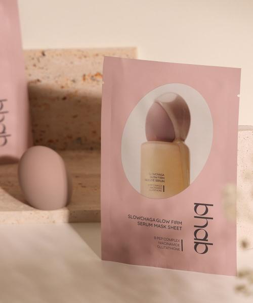 Bihap Slow Chaga Radiant Elasticity Serum Mask Sheet